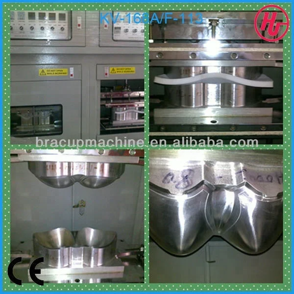KV-168A/F-113, формовочная машина с большой платформой для бюстгальтеров и чашек роскошного дизайна