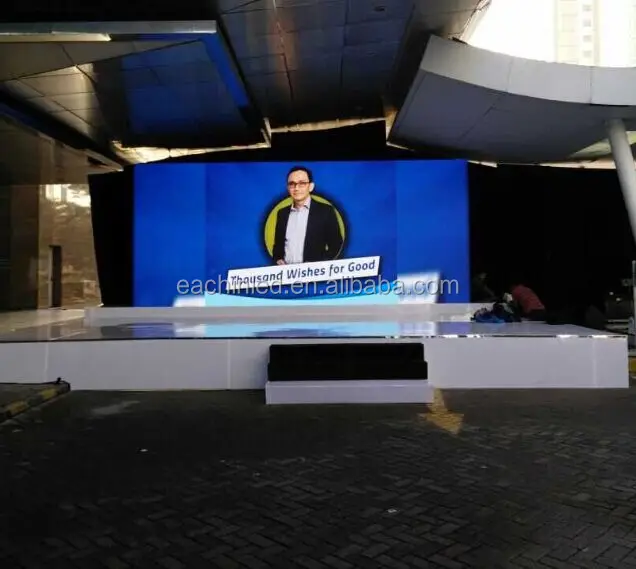 
Background Movie DJ Stage LED Screen Display in Shenzhen Eachin-LED 