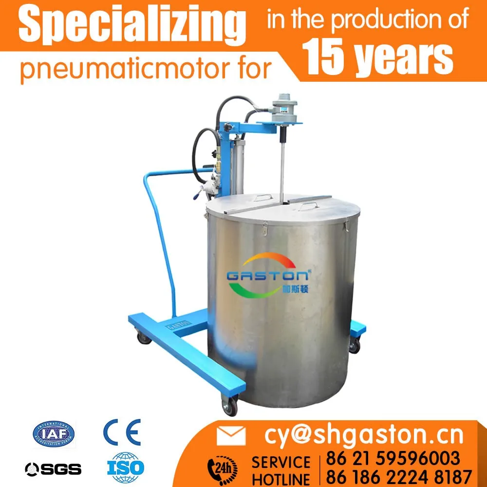 
High quality cheap clip-on 200L55 gallon air mixing dispersion machine/agitator/Mixer Machine 