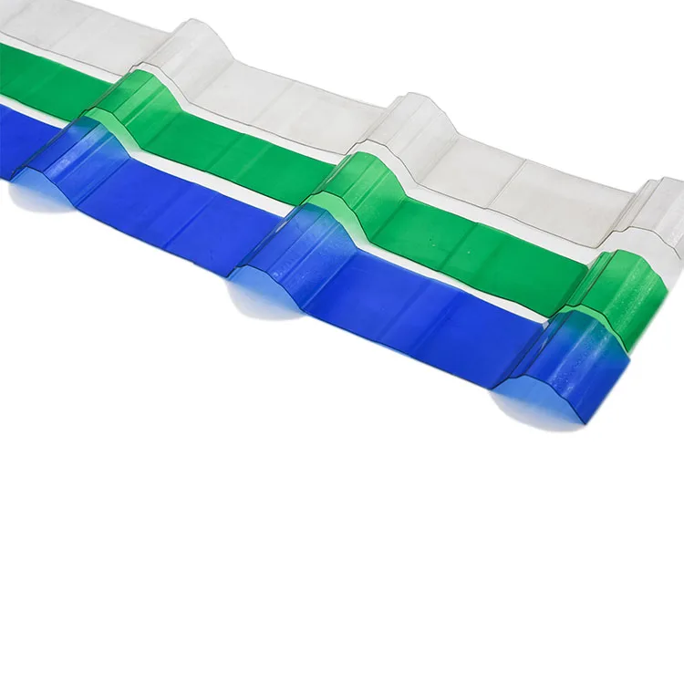 Прочный и стабильный гофрированный поликарбонатный лист для крыши