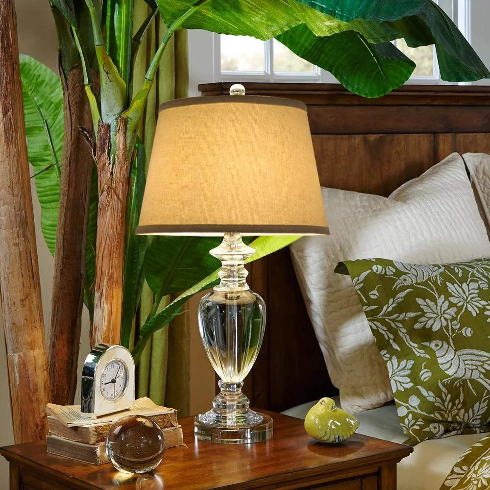 
Sales promotion white color cotton fabric lampshade harp lamp cover 