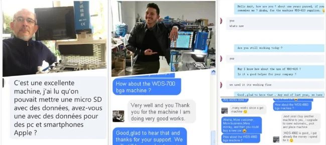 Automatic WDS-700 BGA Reballing Kit Top Selling Mobile IC Repair Machine New Used Welding Robot Core Motor PLC Soldering Welding