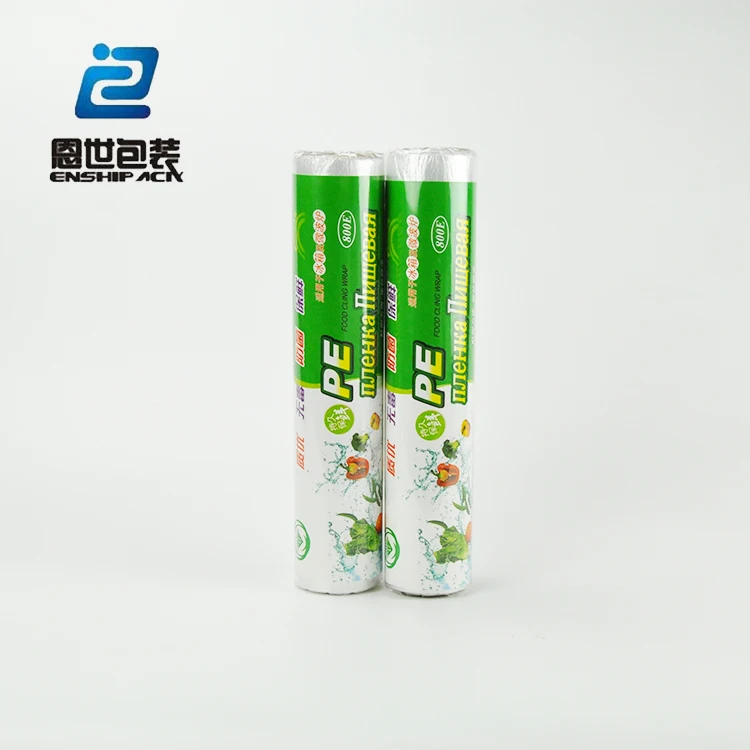 Clear LDPE cling film/food wrap/plastic stretch film for food grade