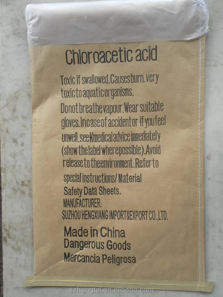 Supply Mono Chloroacetic Acid 98% (Delivery: 10 working days)