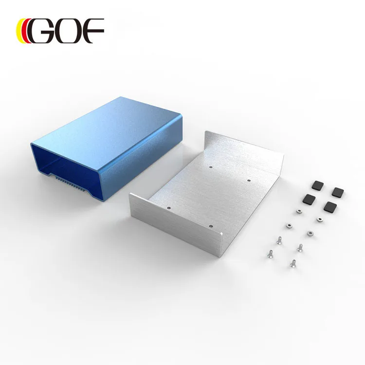 
GOF-K01 aluminium enclosures for electronics extrusion enclosure electrical box 