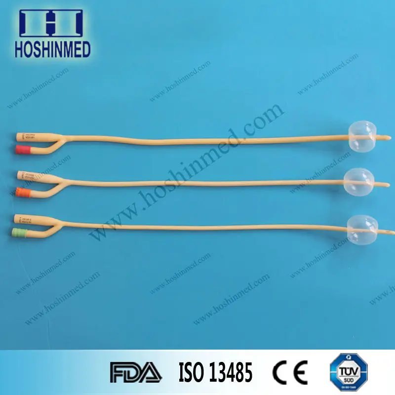 Best selling products 1 way 2 way 3 way latex foley catheter manufacturers