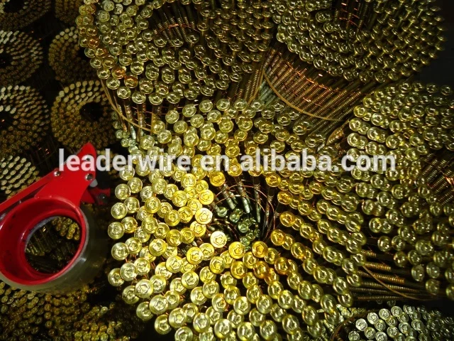 Ring Shank Pallet Wire Coil Nails 2.5*50mm