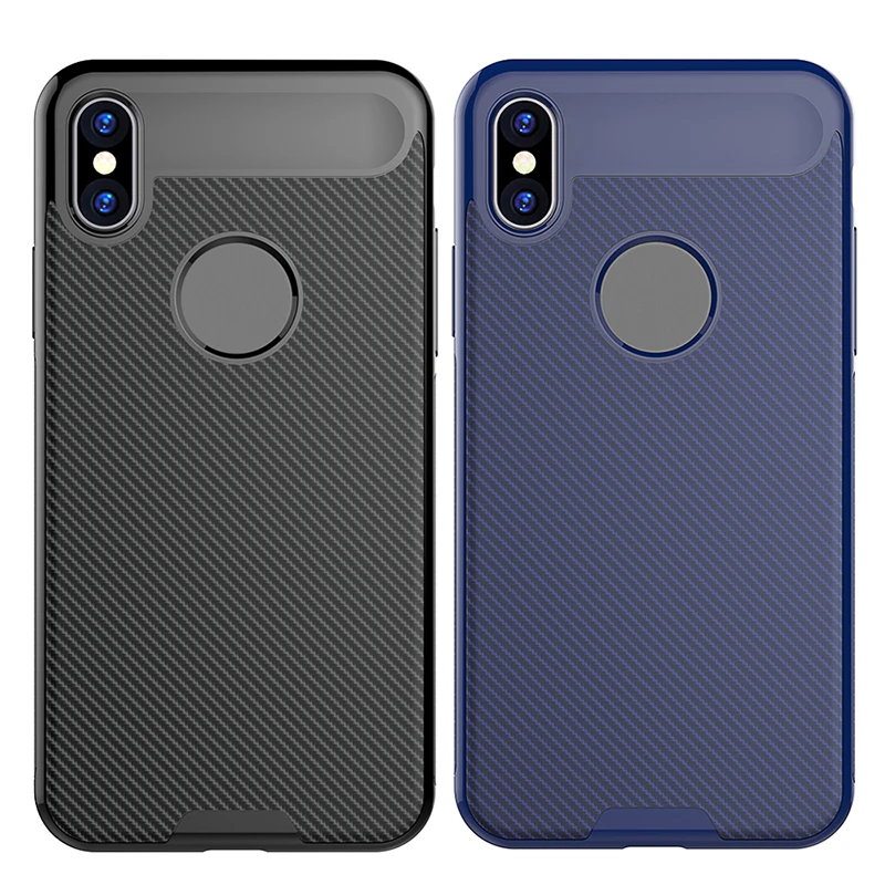 Hot Selling Soft TPU Explosion-proof Mobile Silicone Phone Case for IPhone X Protective Case