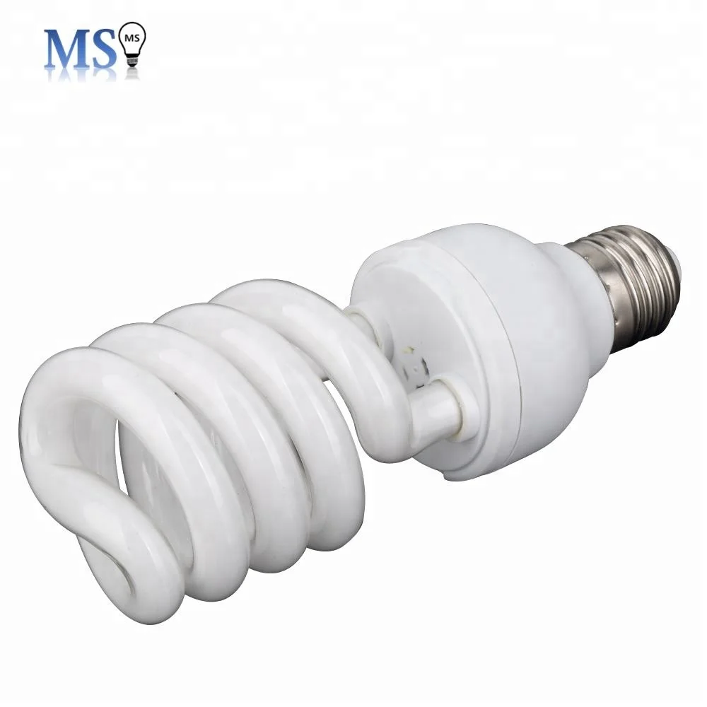 
China 24w half spiral energy saving bulb cfl lamp 
