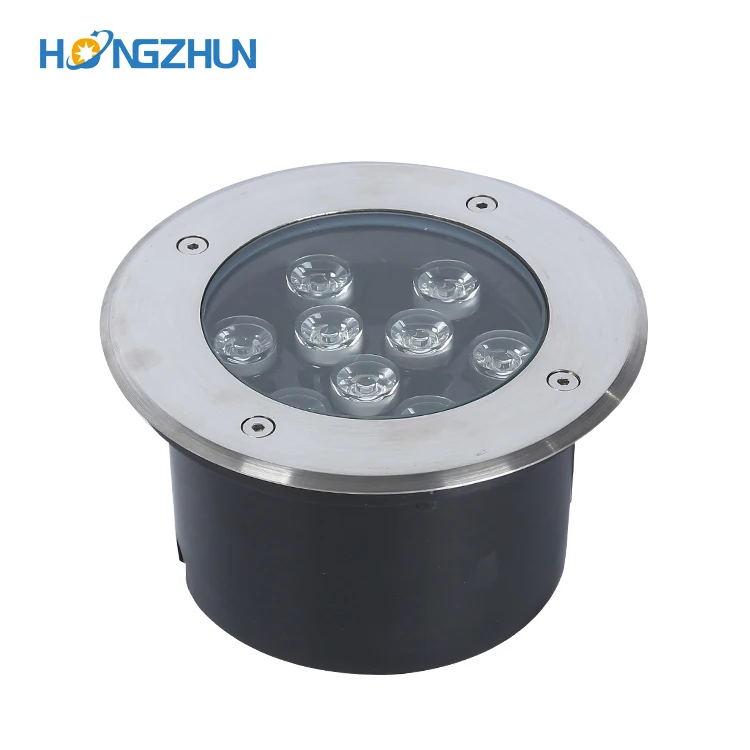 IP67 Outdoor waterproof Warm White recessed Stainless Steel 6w 9w 12w 15w 18w 24w LED underground lights