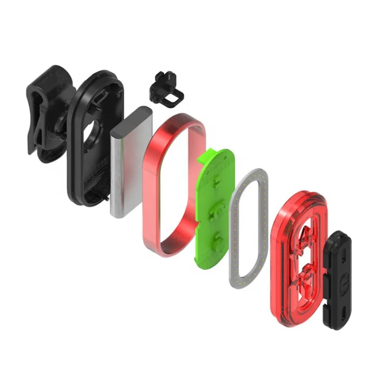Machfally factory quality sales promotion gift COB memory gear usb rechargeable bicycle tail lamp