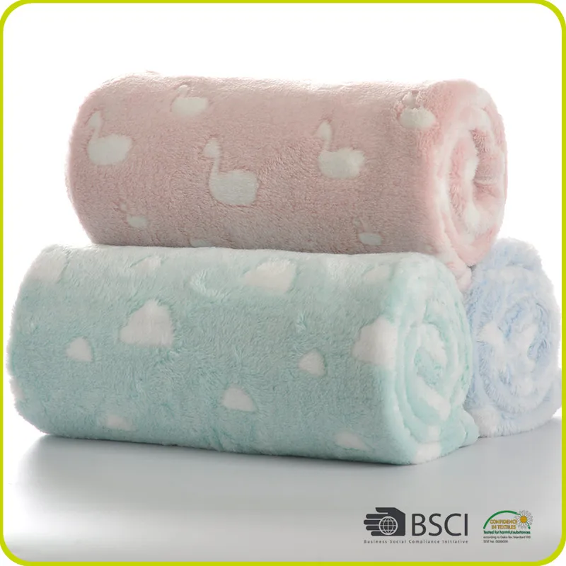 Dog Car Blanket Puppy Cuddle Play Blanket Fleece Pet Blanket 100% Polyester Winter Babies Plain Printed Knitted 280gsm