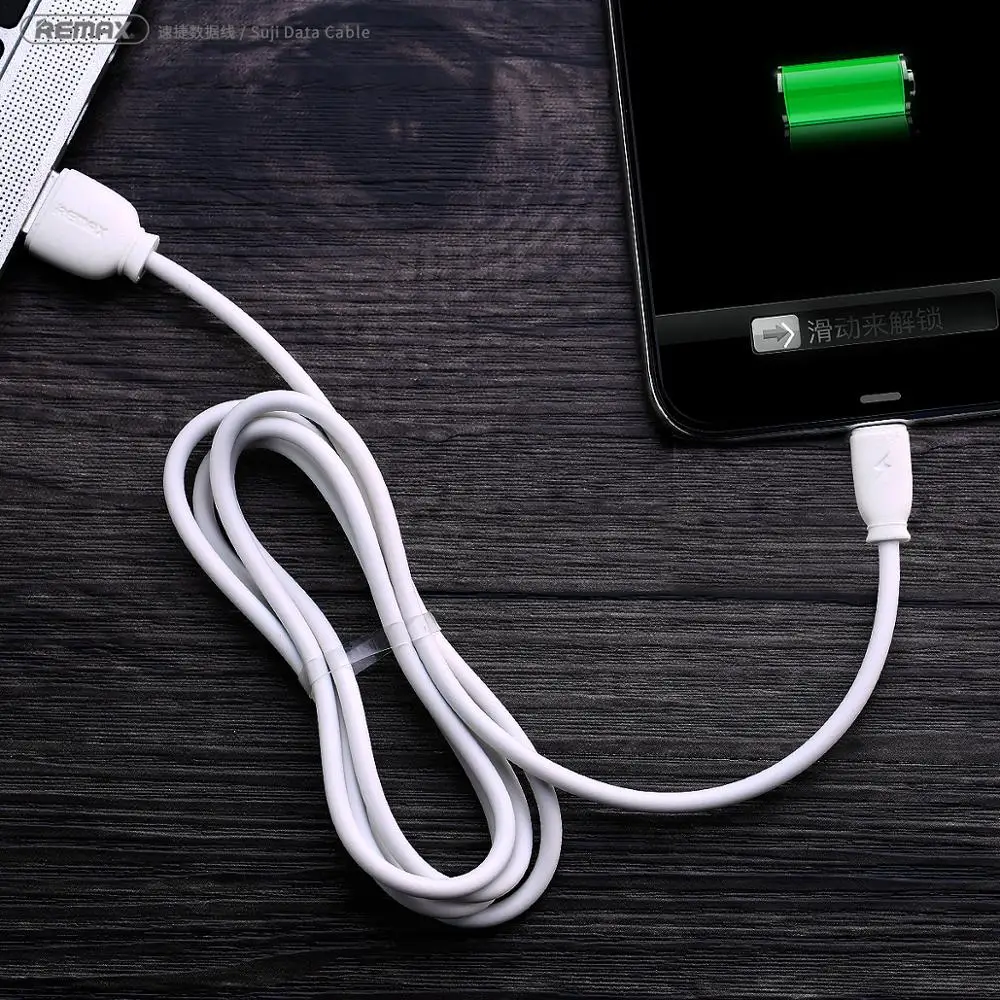 
Remax RC-134 PVC Fast Charging Mobile Phone Wire Charger Electrical Usb Data Line Cable 