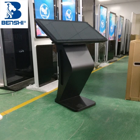 
floor stand lcd advertising display 32 inch all in one pc tv digital display signage 