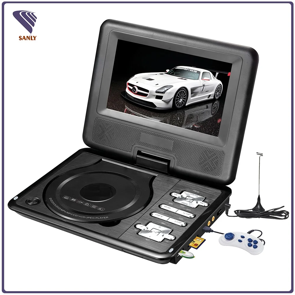  Hot Sale dual screen portable dvd player for car 10 inch