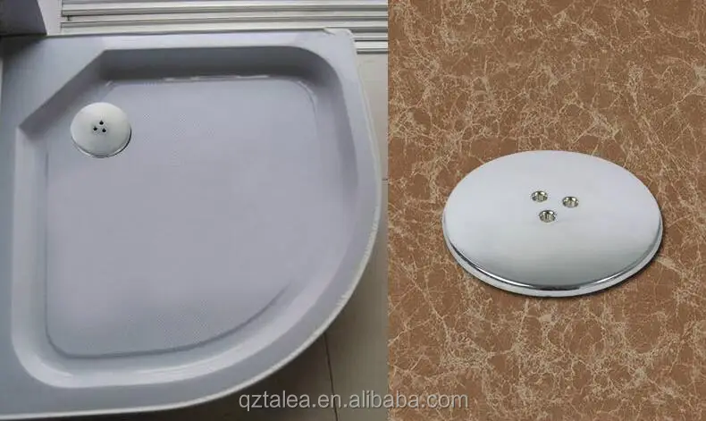 
Plastic Showerroom bathroom fittngs with chromed palting cover 