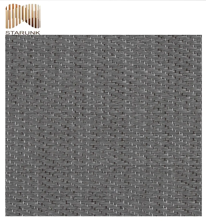 Water Proof Plastic Vinyl Marble Flooring Fashion Durable Woven Whole Sale Placemat Outdoor & Indoor,office Building Modern B010