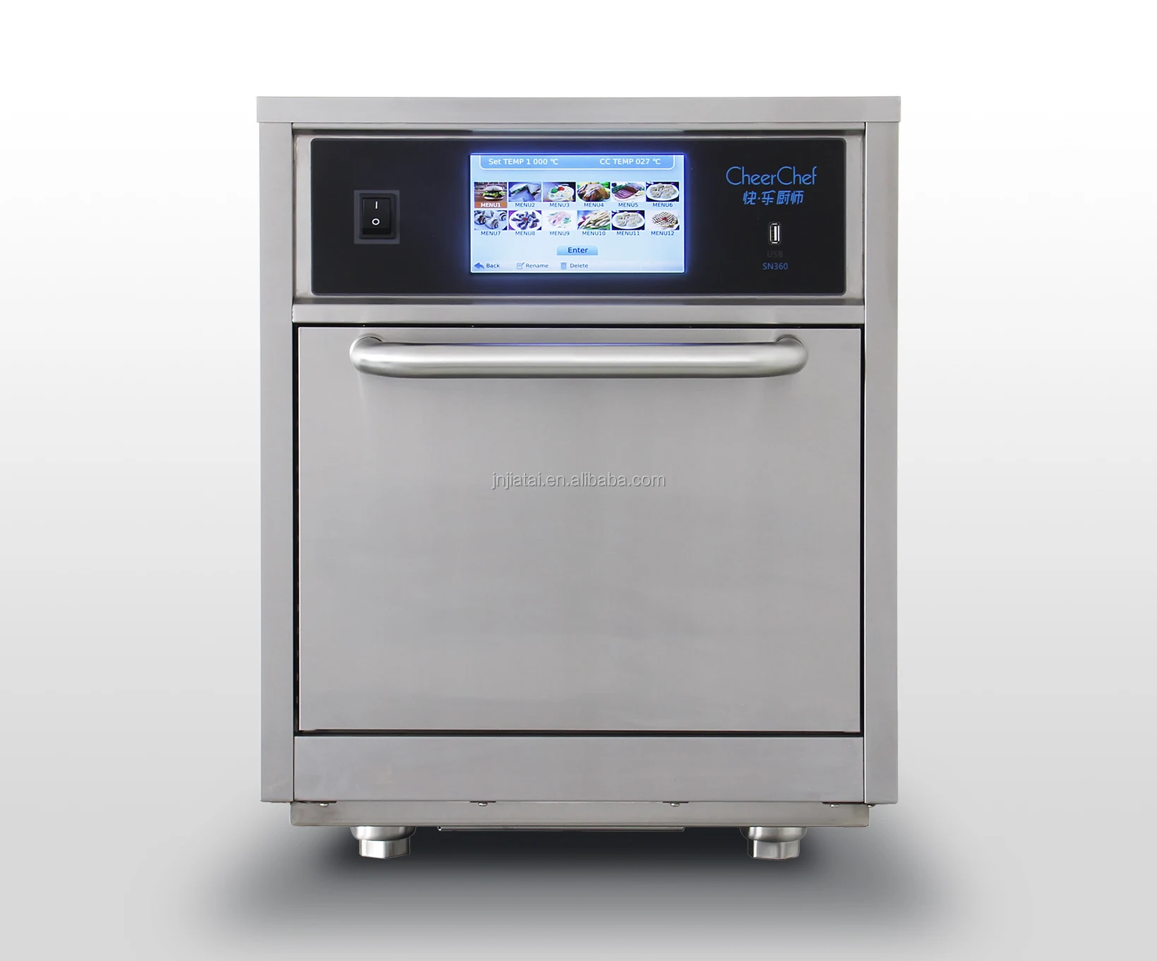 16 times faster, high-speed convection microwave oven with mircrowave, impingement, convection, catalyst converter