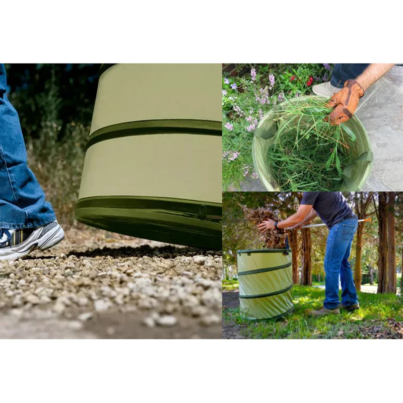 Collapsible Garden Bag Eco-friendly Garden Leaf Collector Bag