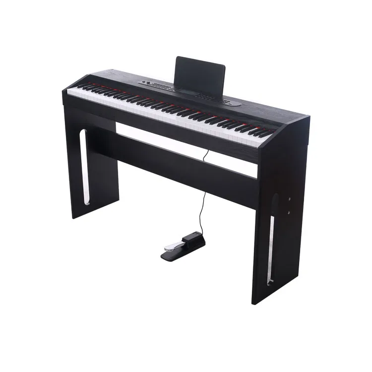 Electronic piano with 88-keys keyboard