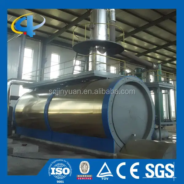 Waste Engine Oil Recycling to Diesel Machine Heavy Oil Distillation Plant Crude Oil Refinery Machinery