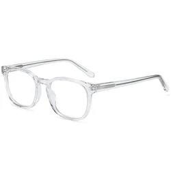 BT4013 Unisex Fashion Square Acetate Frame Prescription Glasses Optical Eyeglasses Eyewear