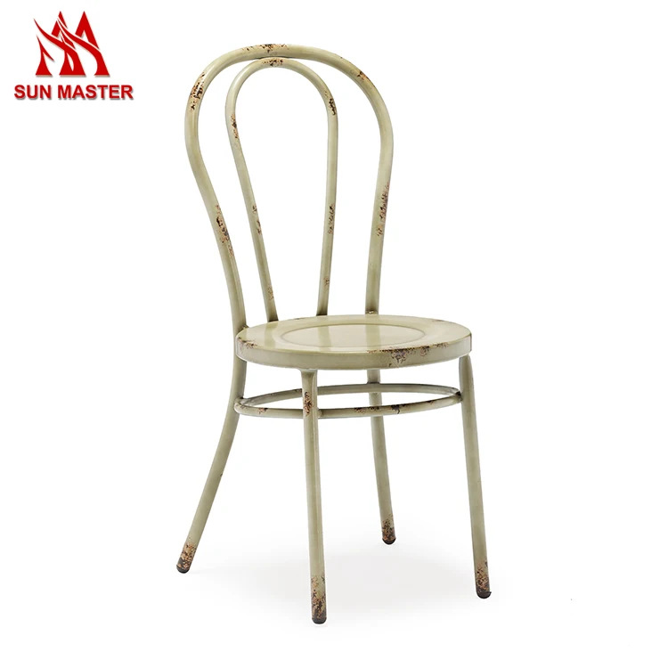 High Quality Creative Furniture Leisure Facilities Vienna Cafe Chair With Footrest Bar Dining Chair
