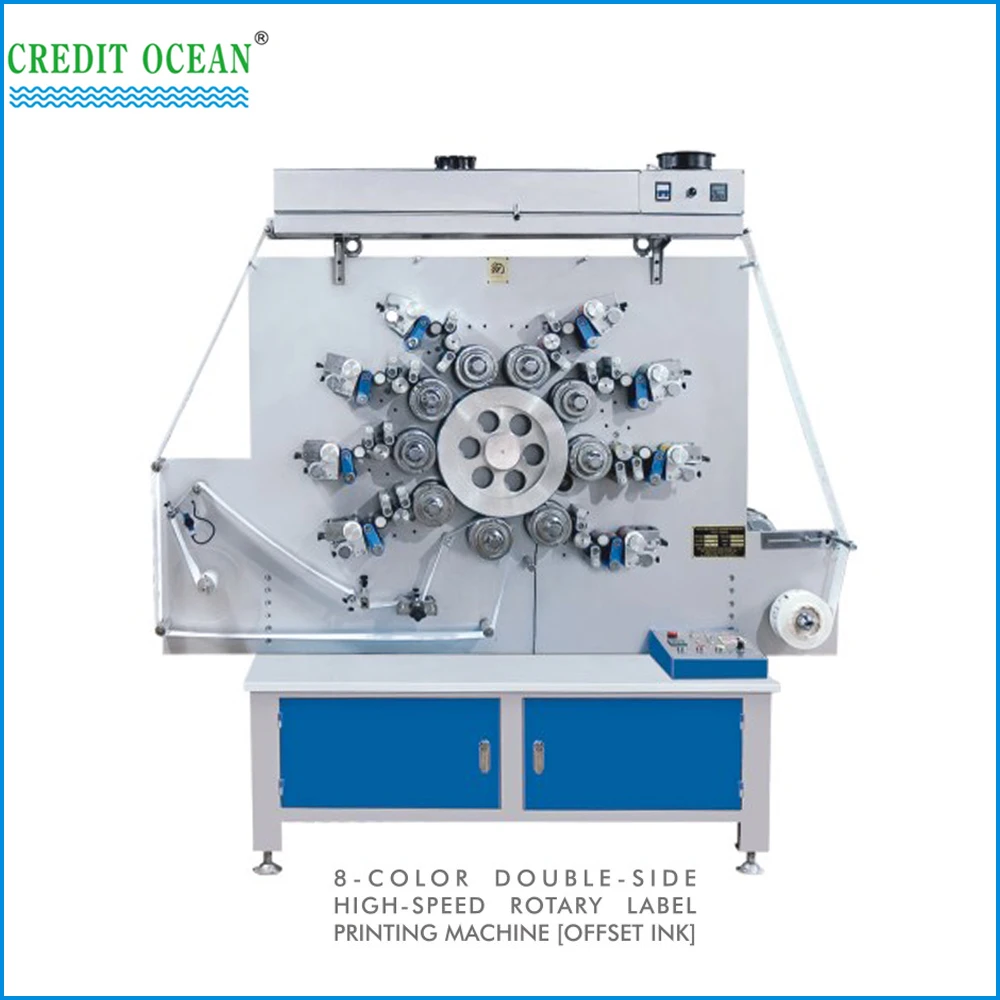 on-running registration flexo garment label printing machines