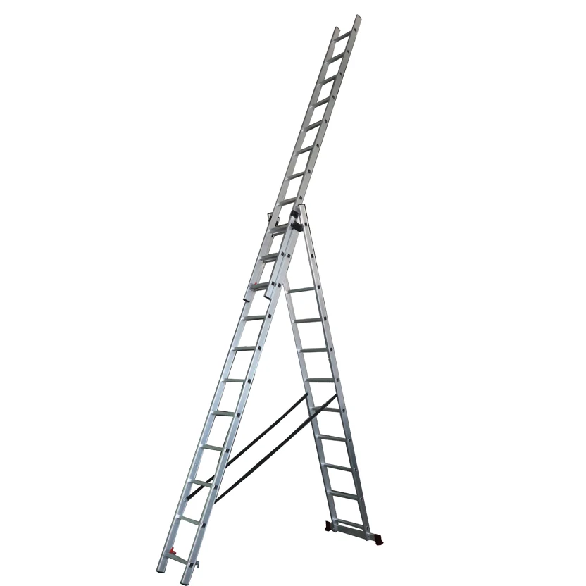 Step ladder extender 3*9 steps aluminium ladder
