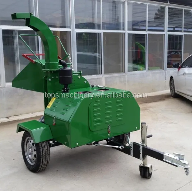 CE approved 22hp diesel wood chipper