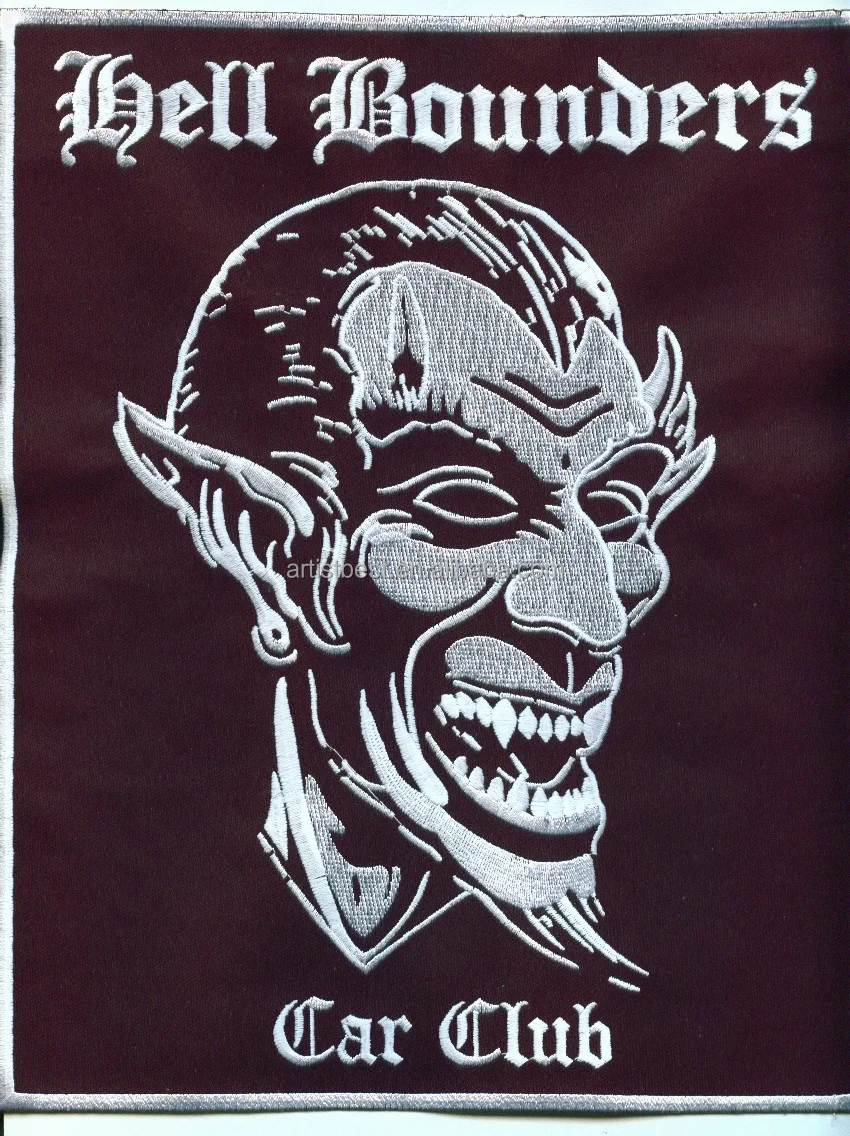 Hot Selling Rock Hook and Loop Tape Decoration Fabric Patch