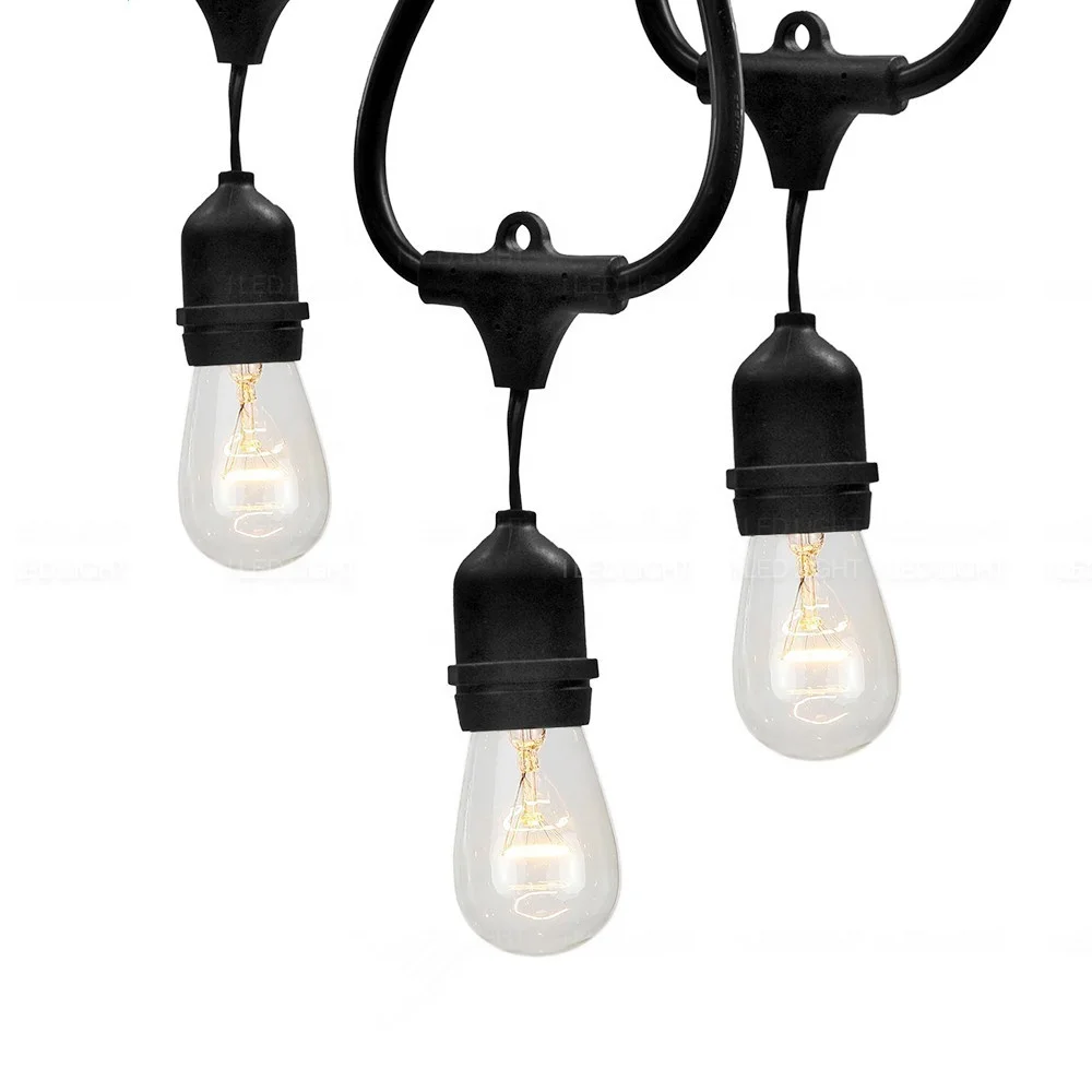 
S14 Bulb Outdoor Waterproof Decoration Restaurant Cafe Pole String Light 
