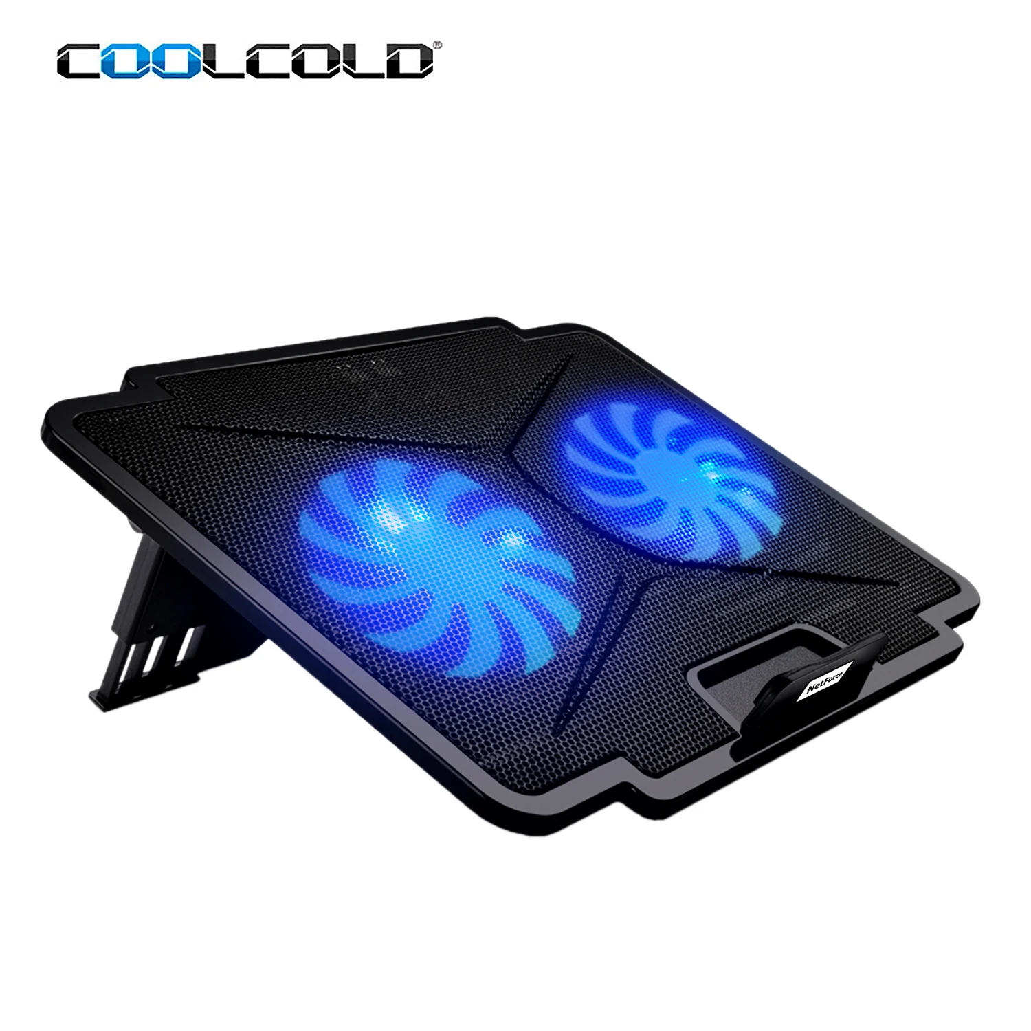 Quiet LED Base Stand for Laptop Notebook Peripherals Cooling Fan