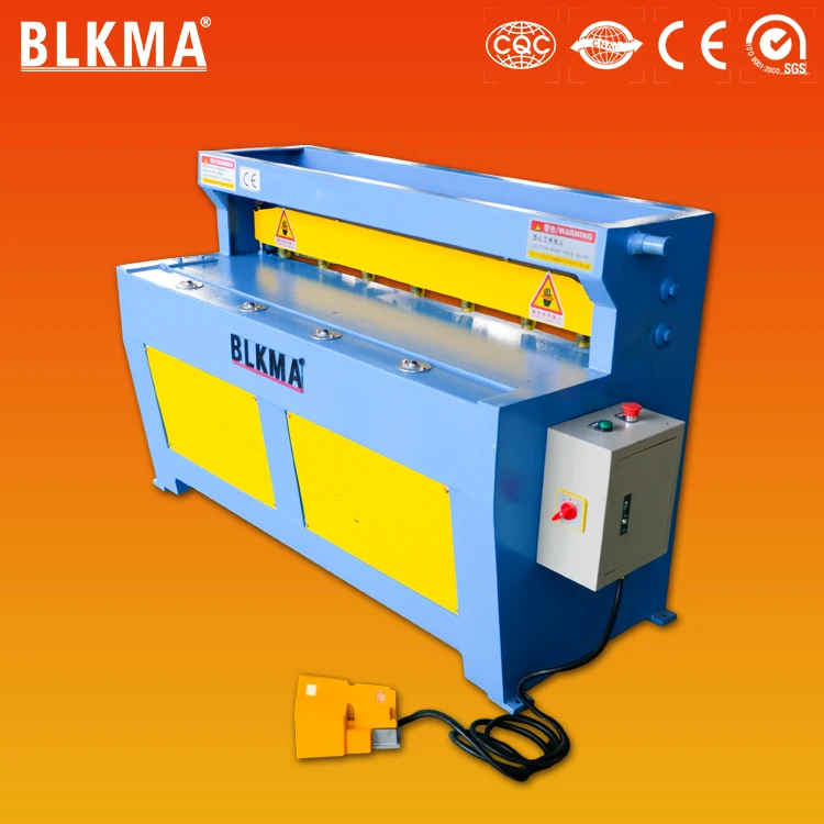 high quality BLKMA factory electric mechanical metal shear cutting machine