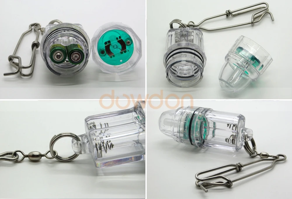 95G High Penetration Green Blue White Red Led Bait Fishing Light