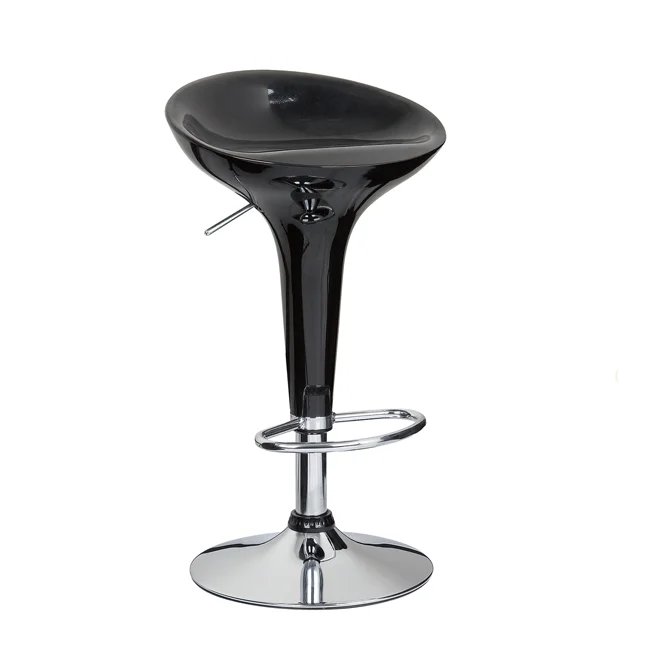 
Wholesale ABS Leather Bar Stool Modern Nightclub Chair for bar table 