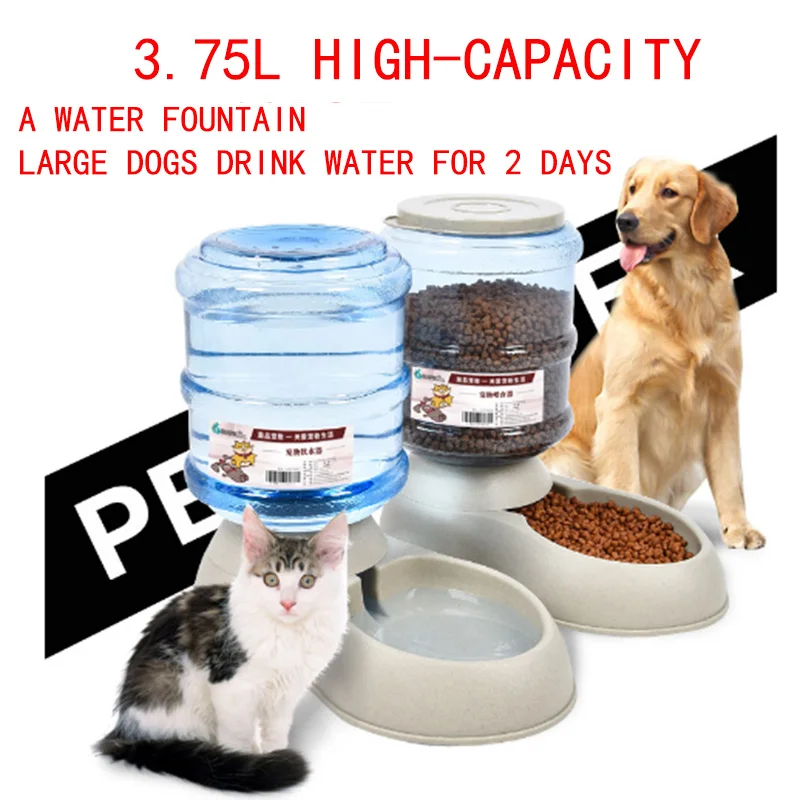 2020 New Smart Wifi Remote Control Pet Feeder Microchip Automatic Dog Pet Bowls Food Feeder White Animals OEM Steel