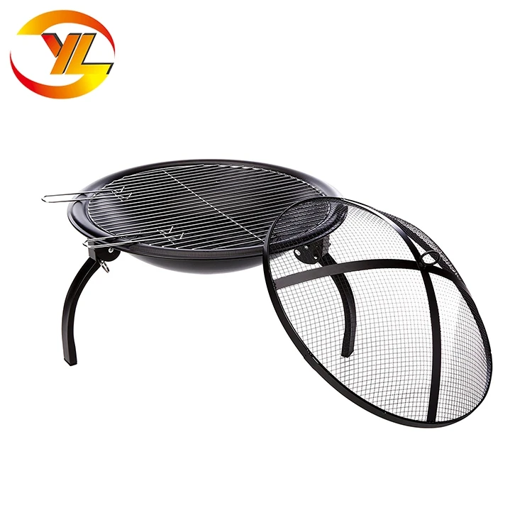 Outdoor Garden  2 in 1 Fire Pit Foldable Camping Style