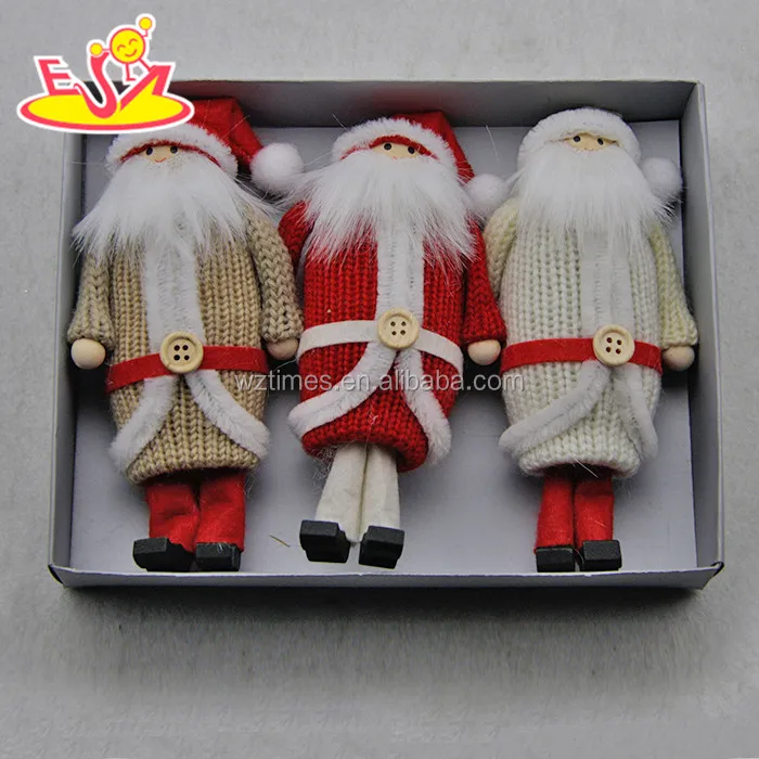 toy New products top fashion kids lovely dolls wooden Xmas toys W02A240
