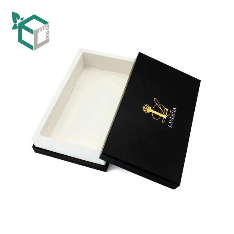 Luxury Top And Base Lid Cardboard Paper Long Wallet Packaging Box