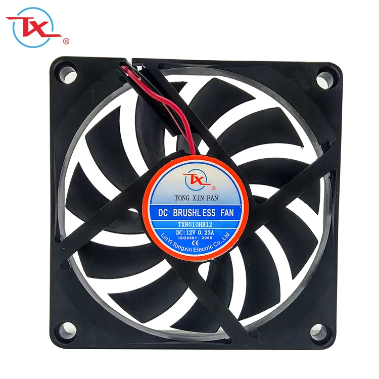 high static pressure axial fans 80mm high rpm dc fan 8010 pwm fan controller 24v