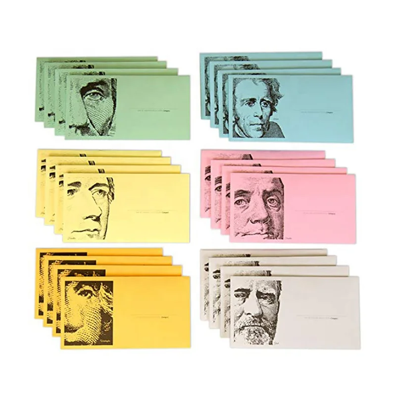 Budget Envelopes - 96-Pack Cash Envelope System for Money Savings, Personal Finance