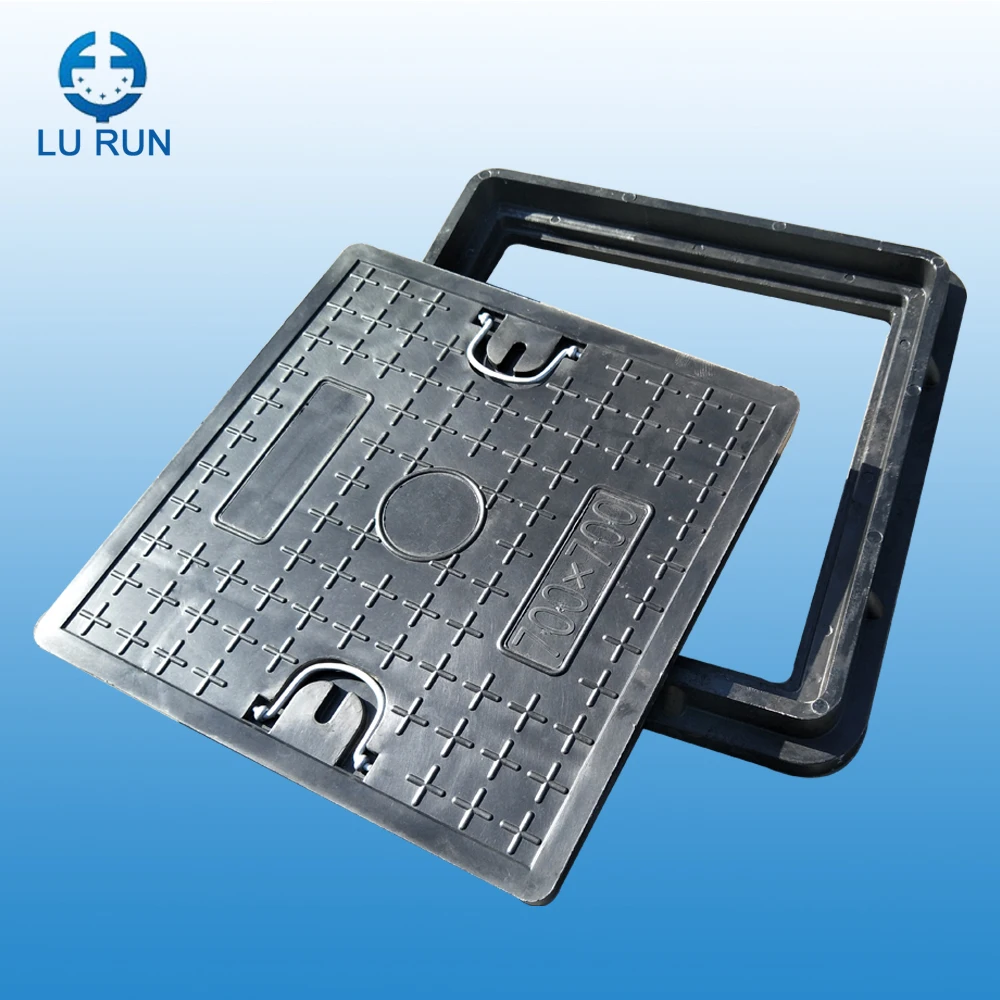 700x700 Lock System Plastic Manhole Cover