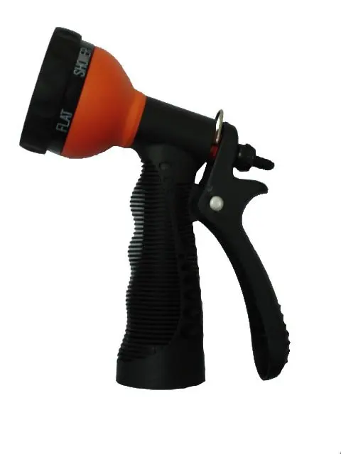 6-Pattern Plastic Trigger Nozzle Watering Gun Garden hose Nozzle Garden Water Guns