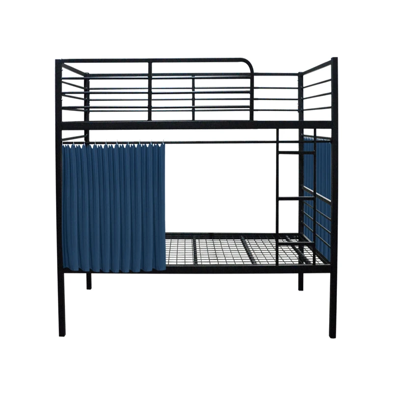 Cheap Price Dormitory Home Use Metal Steel Strong Bunk Bed with Mattress