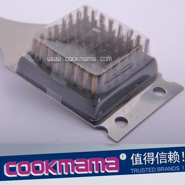 6pcs plastic handle bbq tool set with case