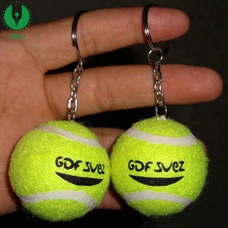 
High Quality keychain/ Tennis Ball Keychain,Fancy Key Ring / Beach Ball Keyring 