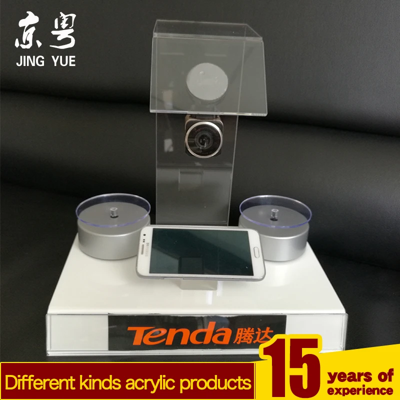 New design clear exhibition PMMA dvr car driving video recorder display stand plexiglass acrylic traveling data recorder holder