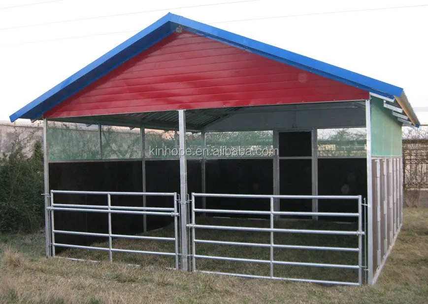 Hot Sale Galvanized Steel Cattle House Cow Shelter For Sale