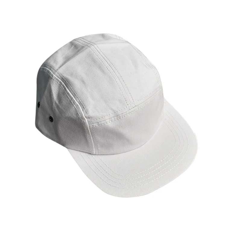 Custom Blank 5 Panel Camp Cap,wholesale Flat Brim Camp hat